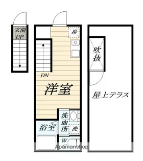 THE TERRACE 鵠沼藤ヶ谷【2階】の間取り