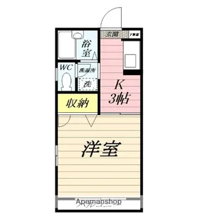 ハイツソフィア【101号室】の間取り