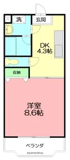 ルシエル48【2階】の間取り