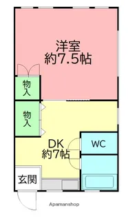 錦町フジビル【3階】の間取り