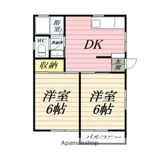 カーサグランデ【2階】の間取り