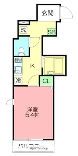 フルセイル蛍田【2階】の間取り
