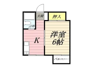 鈴川ハイツⅡ【2階】の間取り