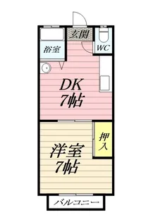 原宿ハイツ【2階】の間取り