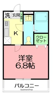 MQUARTO湘南海岸公園Ⅰ【1階】の間取り