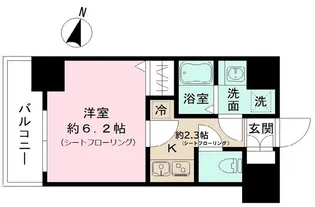 NーSTAGE 平塚II【8階】の間取り