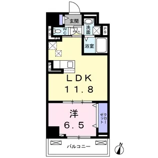 ブリーズ・アビタシオン【2階】の間取り