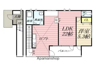 ソレイユ湘南鵠沼【2階】の間取り
