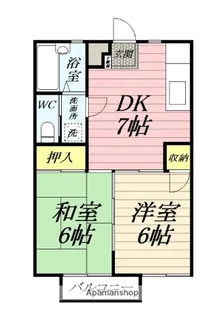 コーポヤマザキ【2階】の間取り