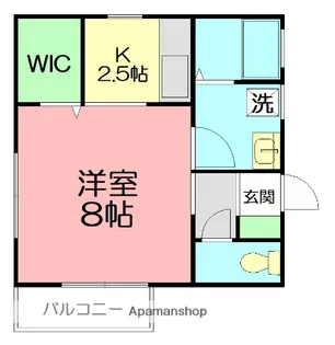 シャインピース【2階】の間取り