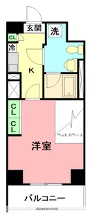 ACCESS湘南平塚【4階】の間取り