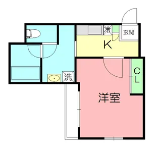 神奈川県平塚市明石町【マンション】の間取り