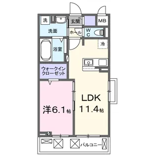 サンリット【2階】の間取り