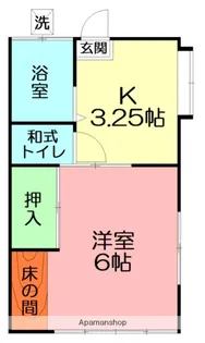 ヴィラ石原A【2階】の間取り