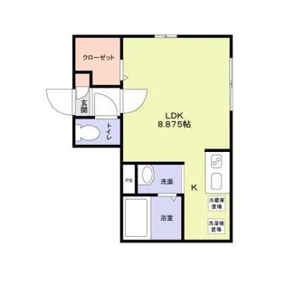 シティースタイル湘南【3階】の間取り