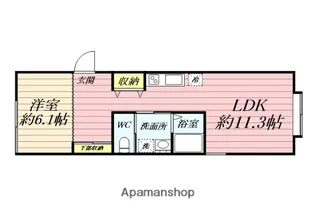 MATSUKAZEBOX【2階】の間取り