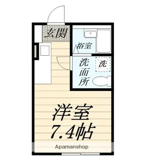 コート大和【1階】の間取り