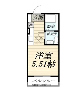 シティ湘南【2階】の間取り