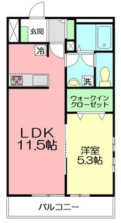 リブリ・リオ フラガンシア【1階】の間取り