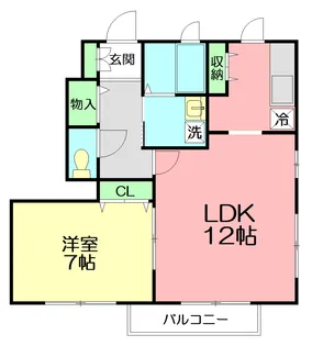 イージスΑ【1階】の間取り