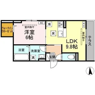 コグワルツ【1階】の間取り