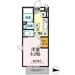 レジデンス湘南【1階】の間取り
