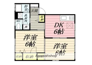 グリーンヴィレッジ桜ヶ丘弐番館【1階】の間取り