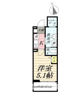 高座渋谷ヒルズ【1階】の間取り