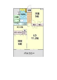 深見台レジデンス第2【2階】の間取り