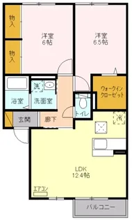 グランド ソレーユ【1階】の間取り