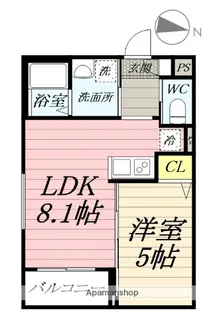 ロスコ【2階】の間取り