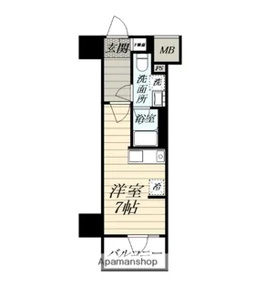 デュオステージ藤沢【4階】の間取り