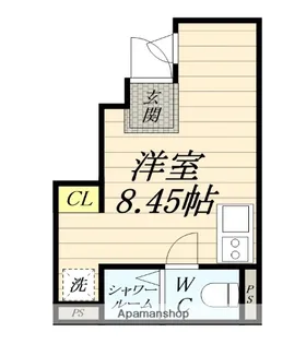 晴風と川の音のLUMINOUS【1階】の間取り