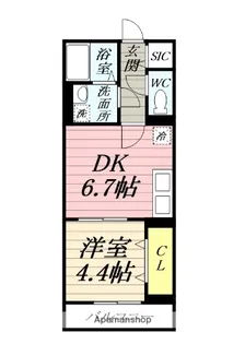 YOUTH VILLAGE北矢名【3階】の間取り