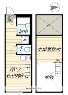 イル・ソーレ桜ヶ丘【1階】の間取り