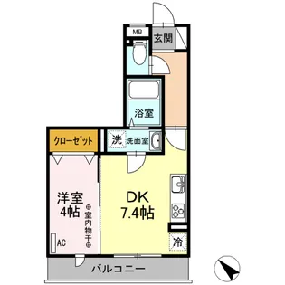 LSYー56【3階】の間取り