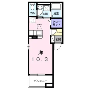 ピクシー【1階】の間取り