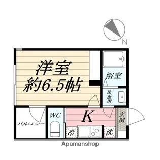 アザーレ・クオン東海大学前【1階】の間取り