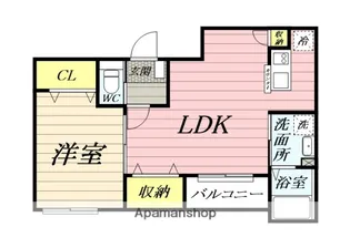 CORE BREEZE【2階】の間取り