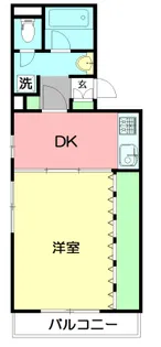 エンゼルハイム藤沢善行【3階】の間取り