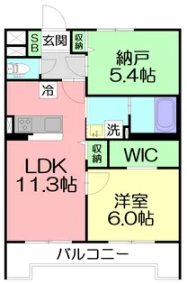 リベルタ【3階】の間取り
