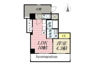 GRANDREVE茅ヶ崎幸町【5階】の間取り