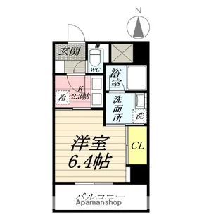 GRANDREVE茅ヶ崎幸町【2階】の間取り