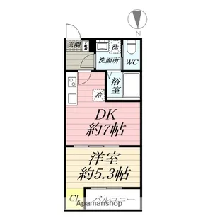 GRADUS平塚Ⅱ【3階】の間取り