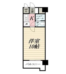 スミノ藤沢【502号室】の間取り