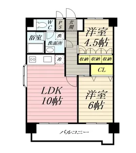 スミノ藤沢【8階】の間取り