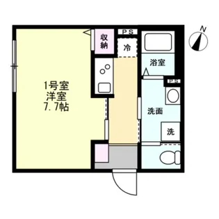 フォレストテラス鶴間【1階】の間取り