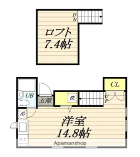 ストロベリーフィールズ【2階】の間取り