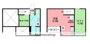 LANI TERRACE辻堂【1階】の間取り