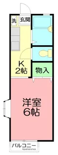 ビューバレー【1階】の間取り